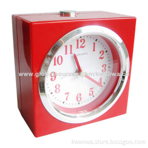China Latest Novelty Digital Clock with Clock Hands, 2-level Volume for Optional